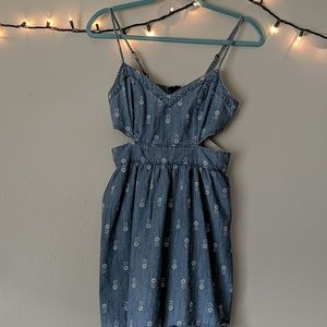 Denim dress